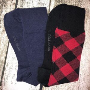 Cole Haan Combed Cotton Blend Socks | 2 Pair | Men's 7-12